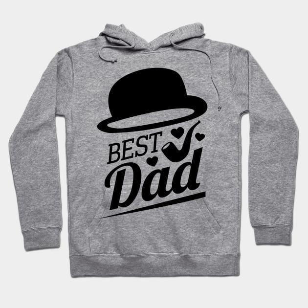 Best Dad Hoodie by A&P